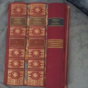 VTG bible book binding sale sample
